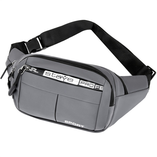Cross-border men's waist bag new outdoor leisure sports crossbody chest bag large capacity business mobile phone coin purse wholesale