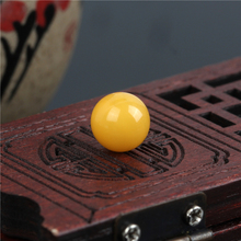 珠宝天然波罗海琥珀老蜜蜡散珠圆珠108手工DIY星月菩提饰品女