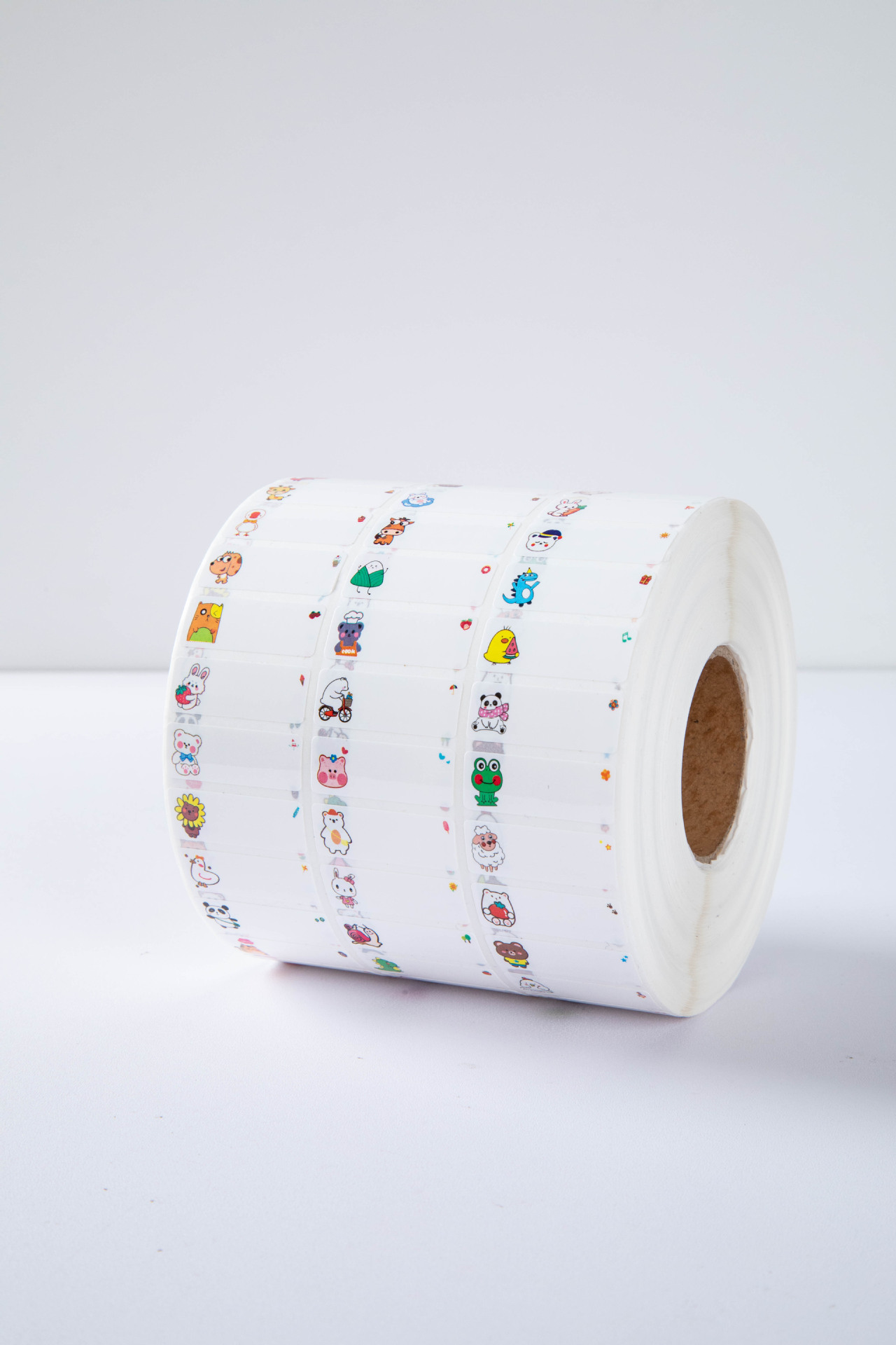 Beige name sticker, new collection, 50meter, 11500 pieces