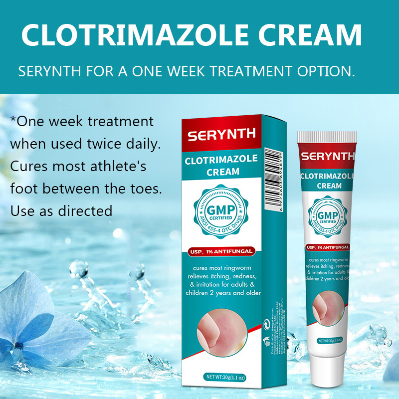 跨境抗真菌乳膏CLOTRIMAZOLE CREAM 皮肤瘙痒膏 FDA认证GMP工厂|undefined