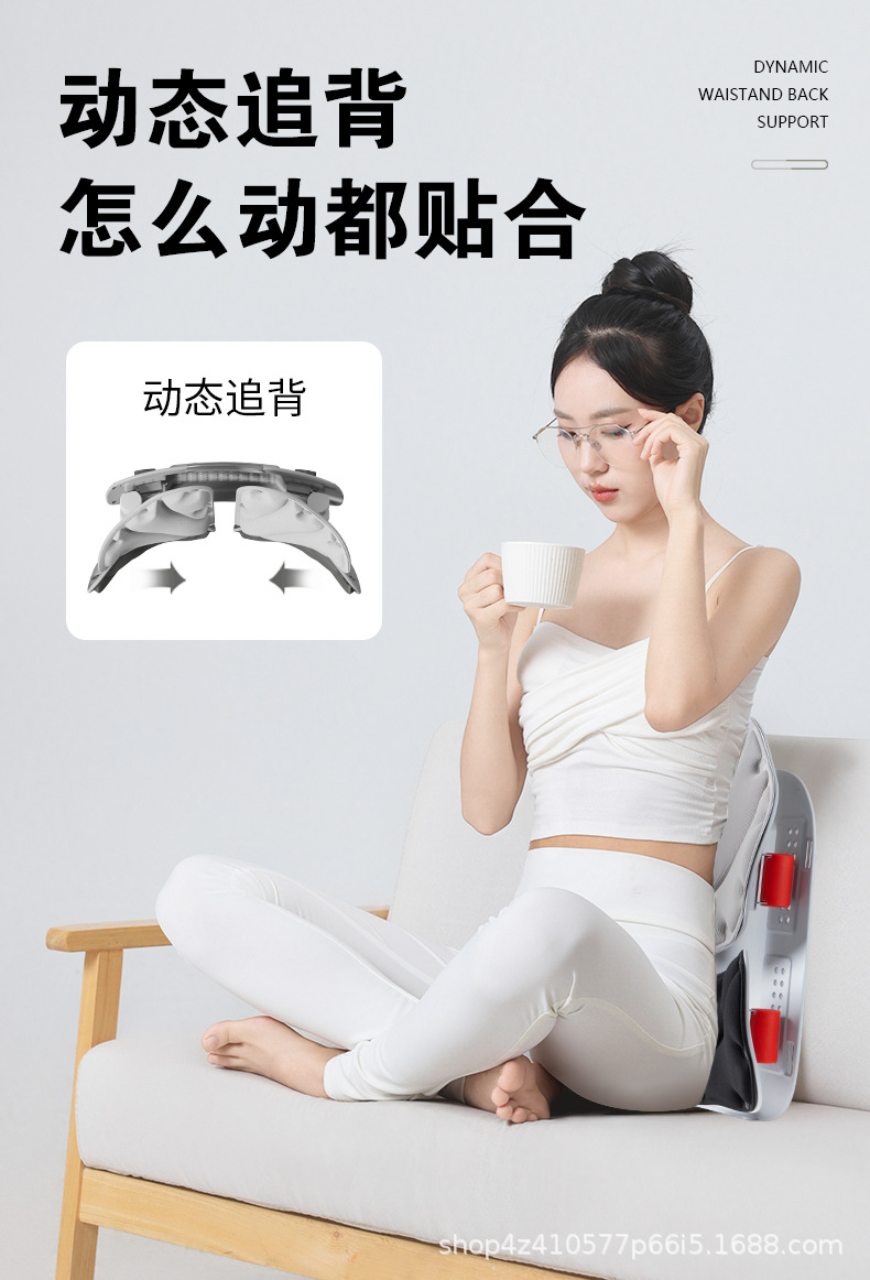 Car Lumbar Support Cushion for Office and Long Sitting, Back Cushion, Car Cushion, Car Lumbar Support, Back Support, Lumbar Cushion