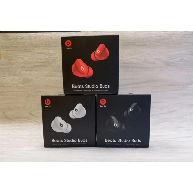 Beats Studio Budsトップには、ワイヤレスbluetoothイヤホンの耳に入るイヤホンが搭載されています|undefined
