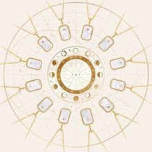 纯银白贝母母贝十二星座情侣项链浮雕星座x玄学饰品吊坠星座吊坠