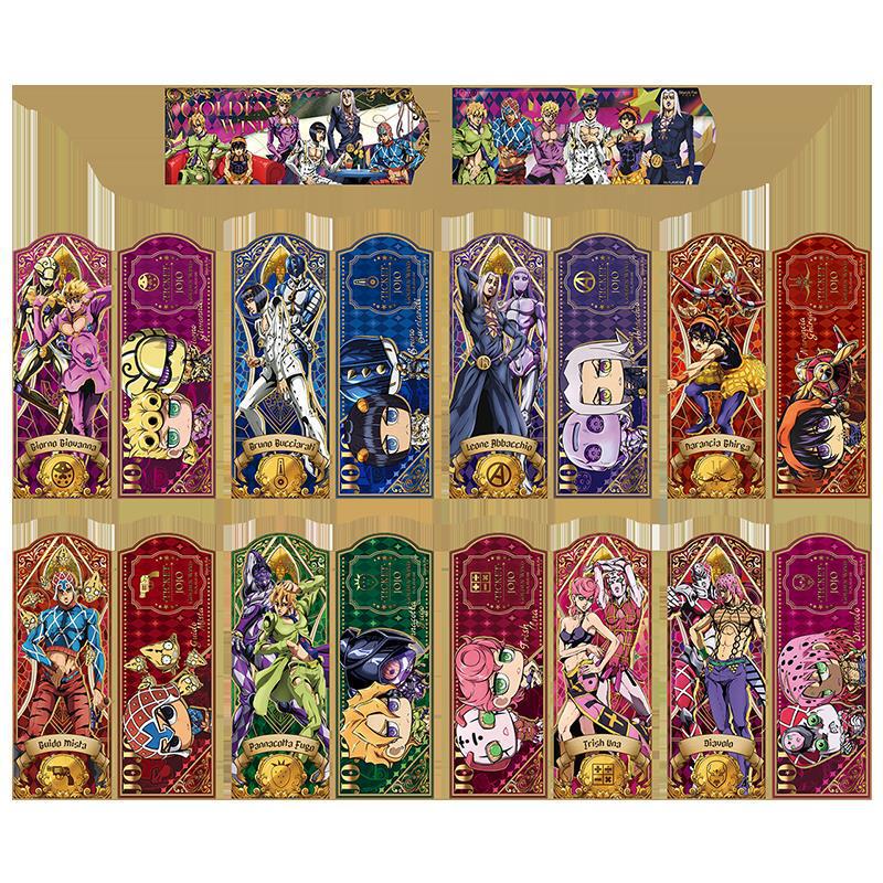 【正版】 JOJO的奇妙冒险黄金之风系列镭射票盲盒 零售12元|undefined