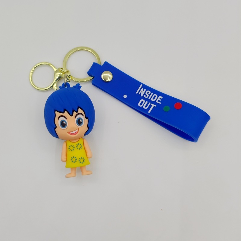 頭脳特務隊INSIDE OUTアニメキーホルダー自動車キーホルダーストラップアニメ卸売り|undefined