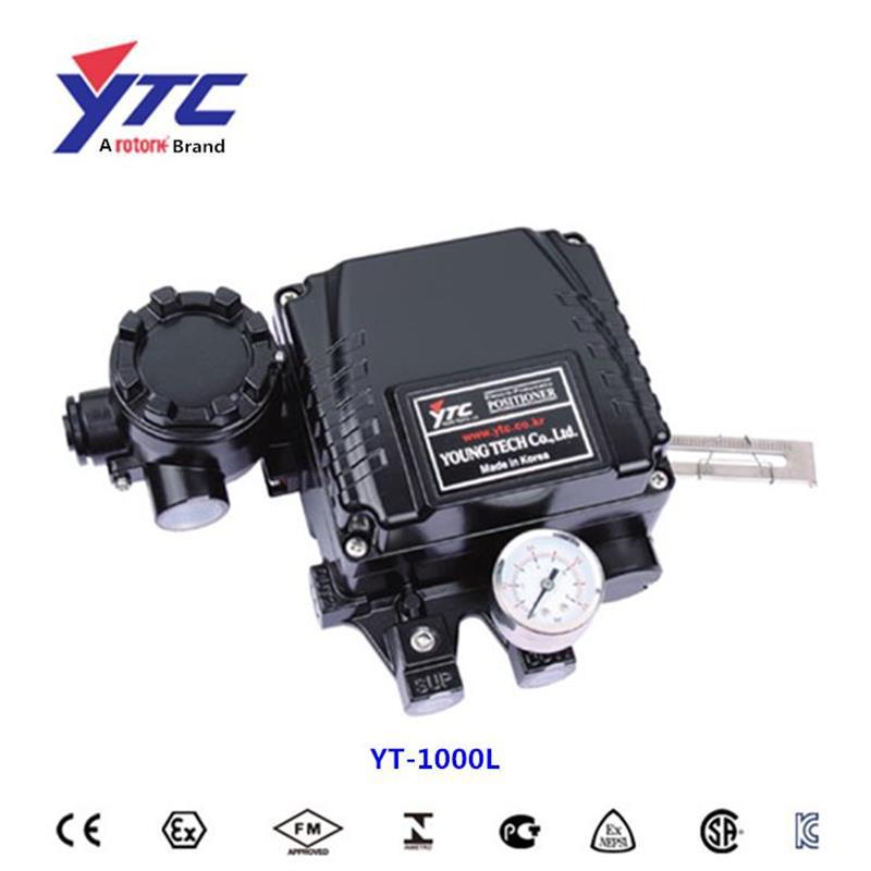 韩国永泰全新正品特价角行程YTC YT-100 L定位器单作用气动定位器