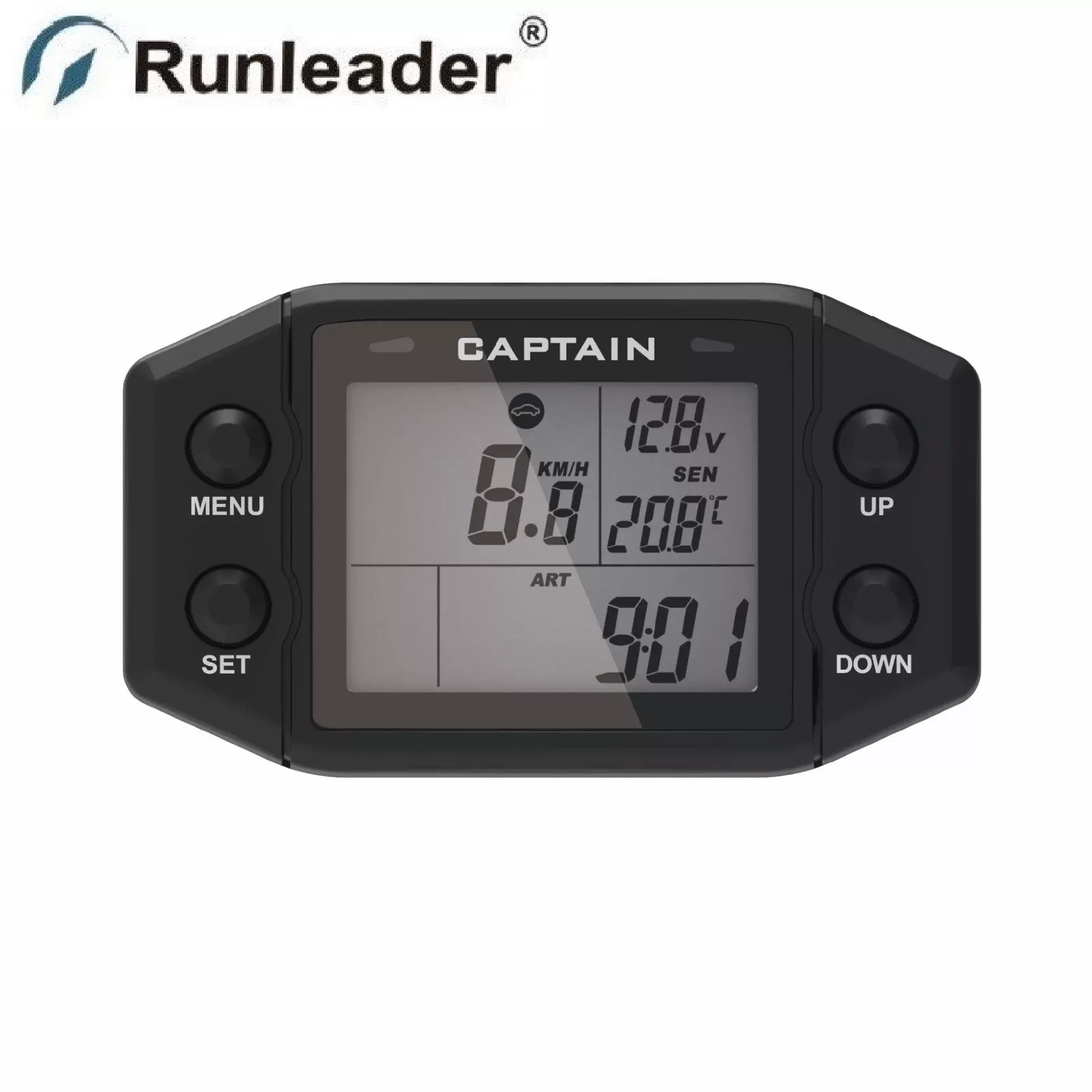 越野摩托车速度里程表显示器AGV发动机转速表电压保养累时器秒表