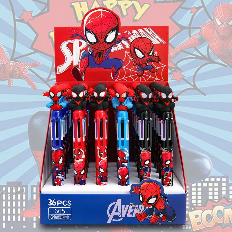 Coreano de dibujos animados lindo mascota colección multi-color pluma linda chica diez colores bolígrafo estudiante diario pluma de color