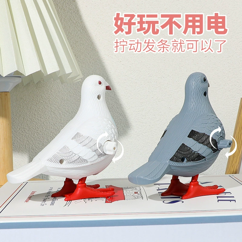 Wind-up toy, cute animal model for kindergarten, internet celebrity