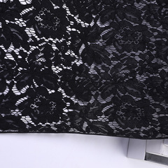 Eyelash lace fabric, Jinbao cotton twisted thread lace dress fabric