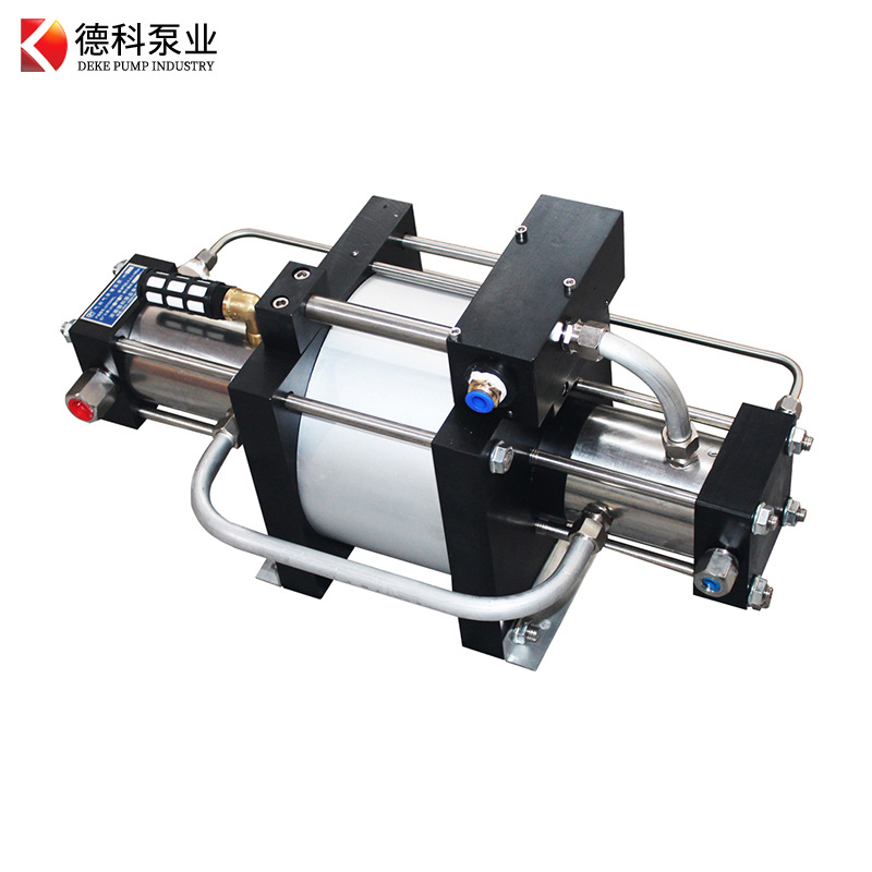 德科气体密闭性检测设备空气耐压流量测试不锈钢材质增压泵易操作
