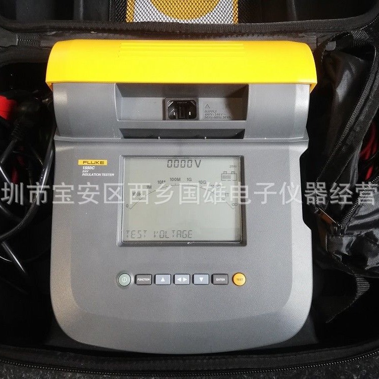 供应回收 FLUKE1550C 高压绝缘电阻测试仪