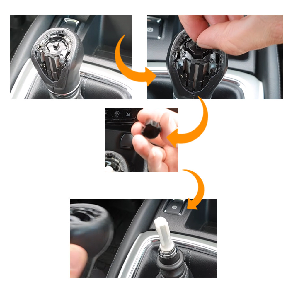 Foreign Trade Suitable for Nissan Qashqai Manual Transmission Gear Shift Knob, Gear Lever, Gear Head Modification Parts