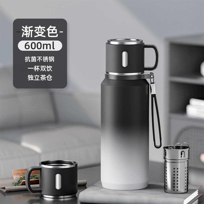 316不锈钢保温杯男款大容量渐变办公保冷焖闷泡茶杯子水杯壶|undefined