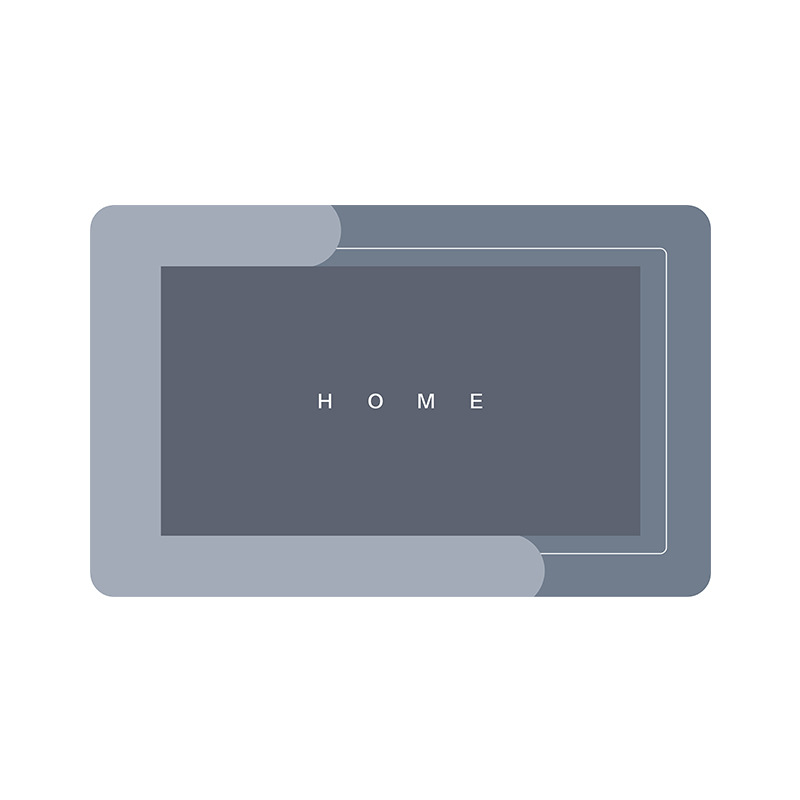 Alfombra de barro de diatomeas transfronteriza alfombra suave alfombra absorbente alfombra de baño alfombra de piso de baño antideslizante de secado rápido