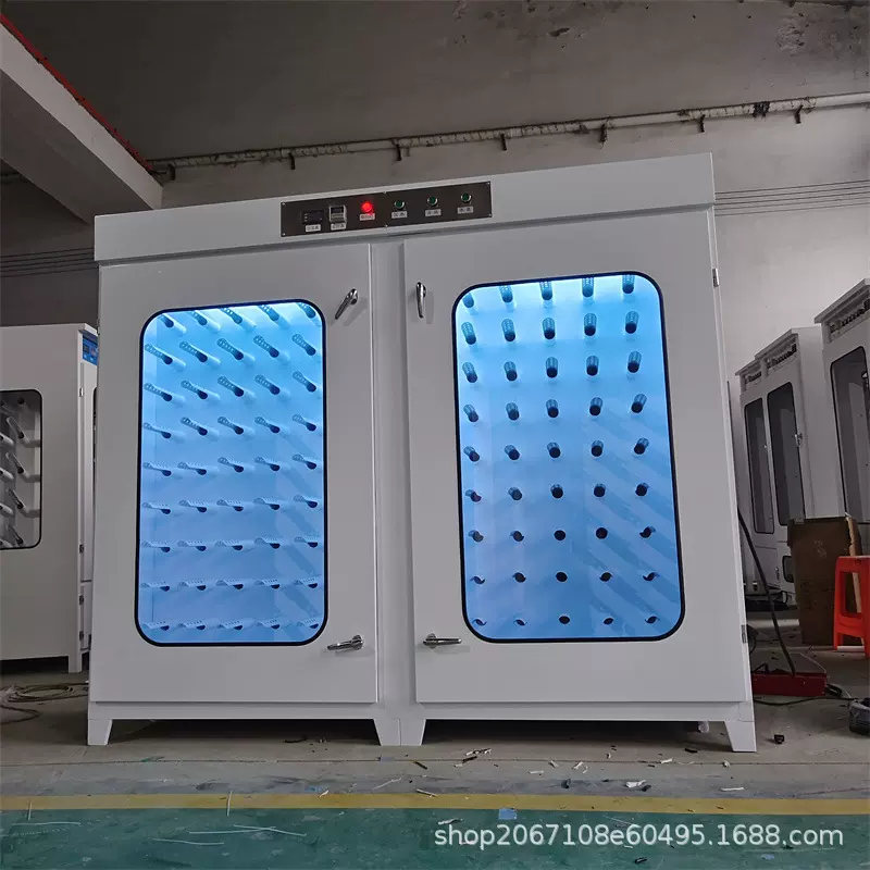 全自动柜式烘鞋机63双商用烘干机干洗店冷热风循环干鞋机除臭杀菌