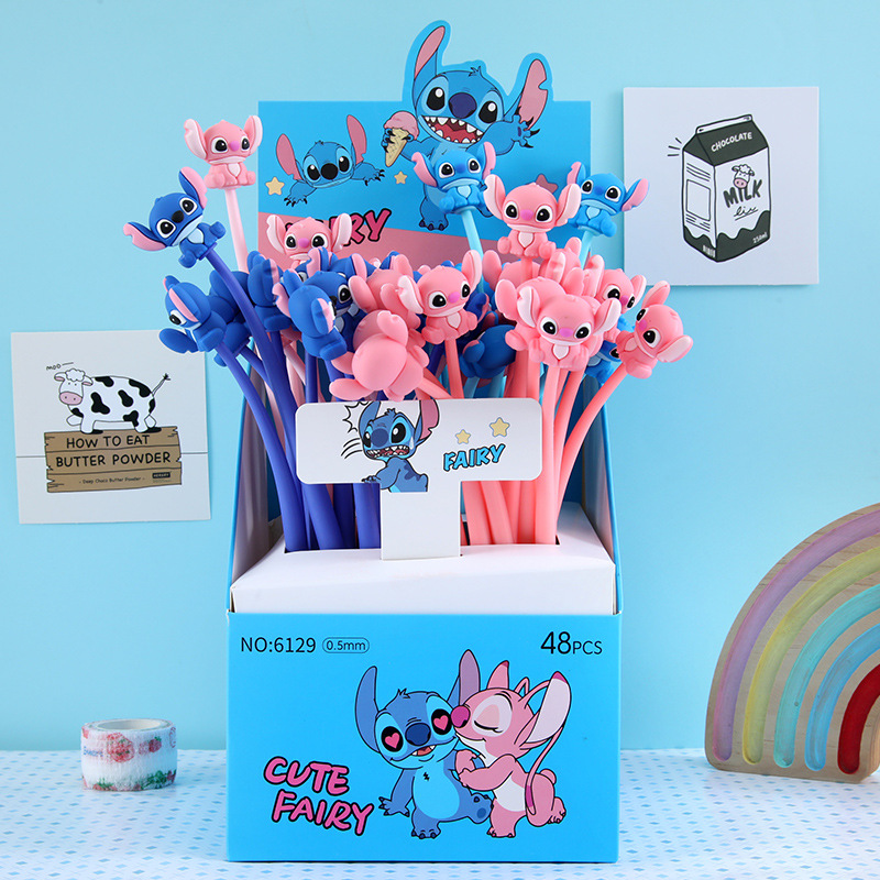 Bolígrafo de gel de goma suave de dibujos animados, bolígrafo creativo lindo de alto valor, bolígrafo publicitario, material de oficina fácil de usar para estudiantes, pequeños premios