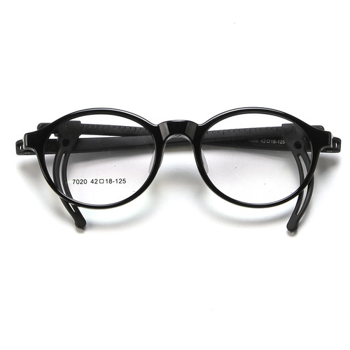 Stylish TR + Silicone Children's Eyeglass Frames with Adjustable Legs, Transparent, Factory Wholesale