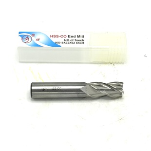 Wholesale Harbin Cobalt-Containing End Mill Fully Ground Super-Hard Four-Tooth 3Mm--20Mm Stainless Steel Milling Cutter