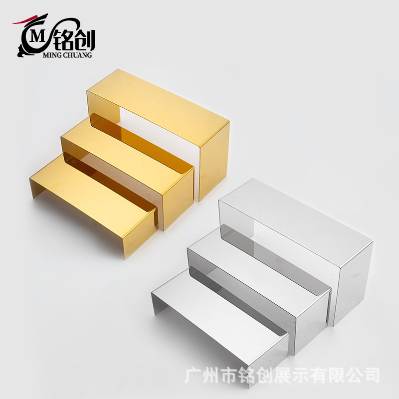 Stainless steel shoes display rack U-shaped rack bag display rack shoe store shoes display rack shoe bag live display Stainless steel shoes display rack U-shaped rack bag display rack shoe store shoes display rack shoe bag live display