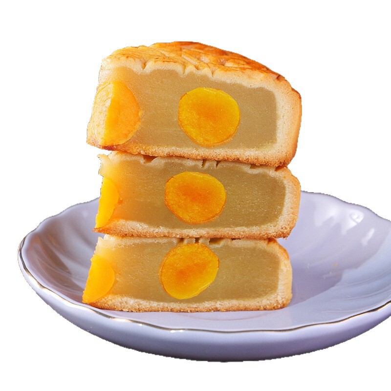 伍仁叉烧广式月饼五仁金腿咸蛋黄莲蓉休闲糕点零食广西大月饼包邮|undefined