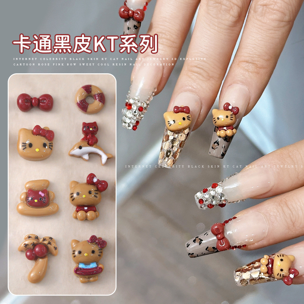 cartoon nail decoration