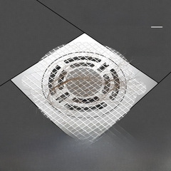 Cross-border disposable hair drain covers Kitchen anti-clogging filter mesh Bathroom hair filter sticker