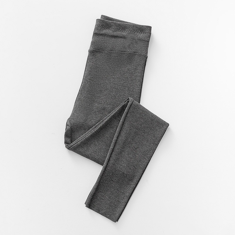 秋冬モデルのベルベットは9分のズボンを厚くして、子供の腰が高くて腹が立って痩せているズボンの外に羊のベルベットのズボンを着ている