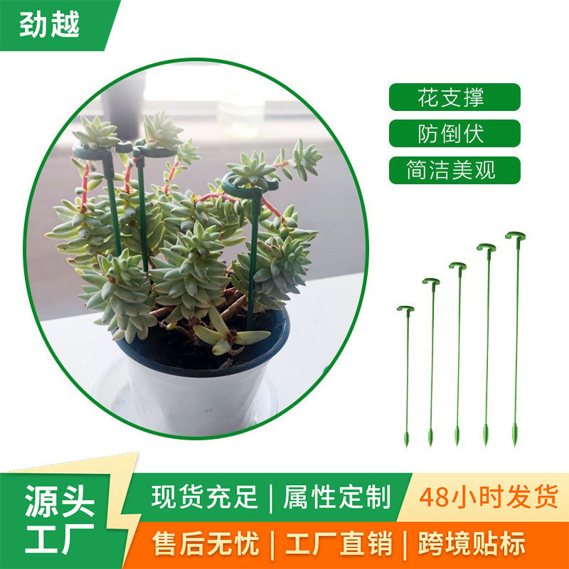 Soporte para Plantas Trepadoras, Marco de Soporte para Macetas, Varilla de Soporte para Flores, Marco de Protección Anticaída para Enredaderas y Plantas Verdes image 3