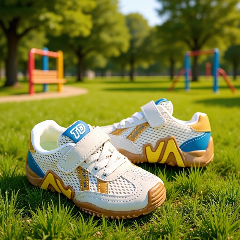 2026 primavera nueva moda transpirable zapatos de corrida de malla zapatos deportivos para niños zapatos de niñas al aire libre un cabello