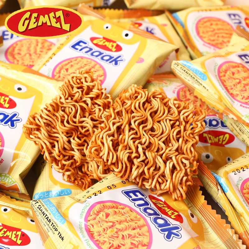 GEMEZ Indonesia imported enaak chicken noodles dry noodles whole box dry noodles internet celebrity snacks snacks snacks