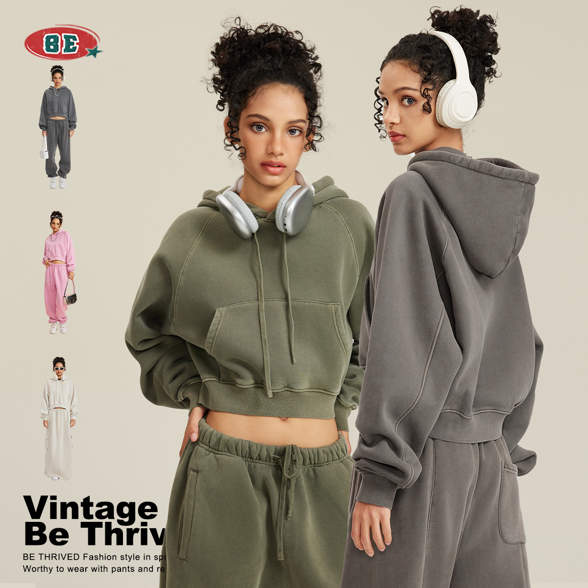 Sudadera con capucha ragán