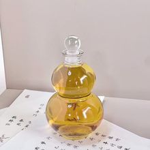 水壶网红葫芦空瓶水壶国风提绳泡酒瓶人参瓶子创意瓶子玻璃冷水壶