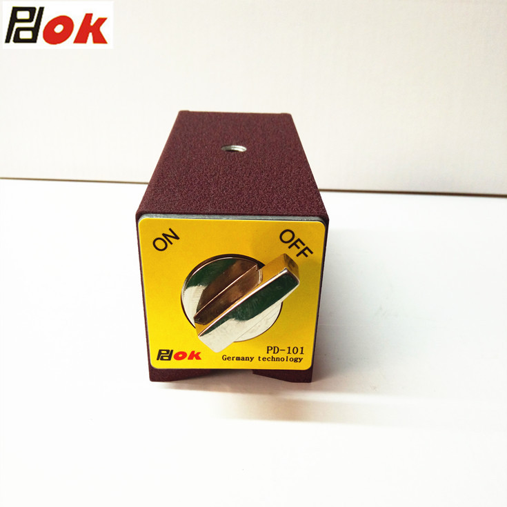PDOK线切割固定强铁座PD-101金属开关磁力座强磁带手柄磁座
