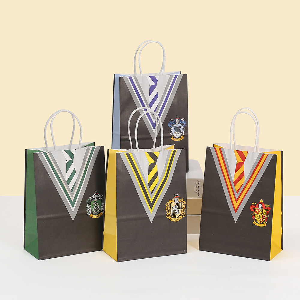 特价促销商场购物袋派对礼品袋批发领结印花手提袋父亲节包装袋