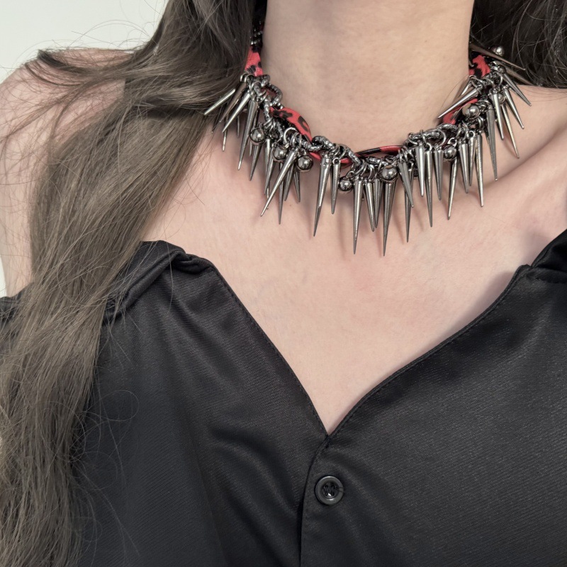 Party Occasion Alloy Material Gothic Vintage Style Irregular Alloy Chain-free Choker Wholesale