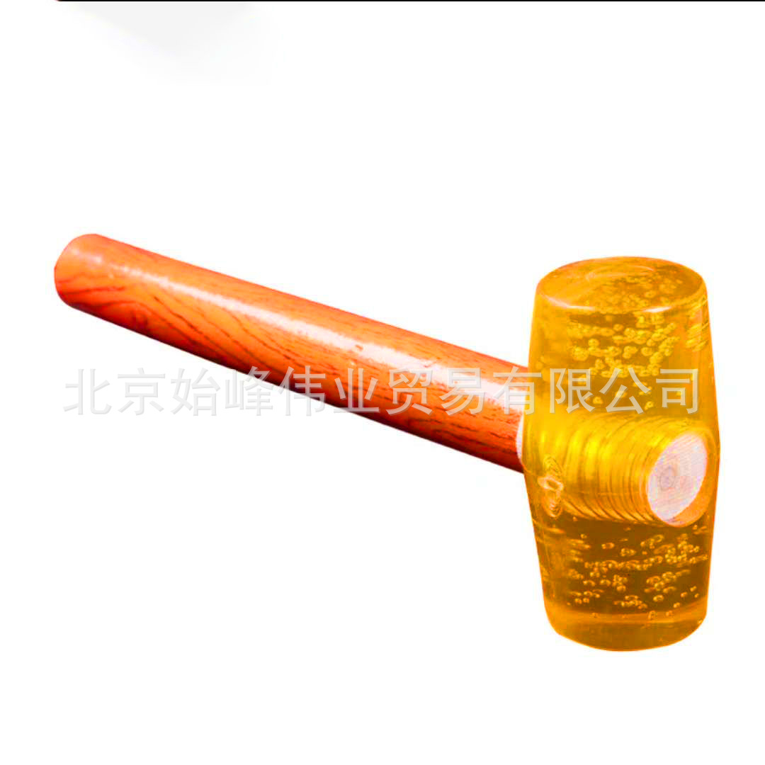 透明橡皮锤 装修工具敲击榔头锤头1500g