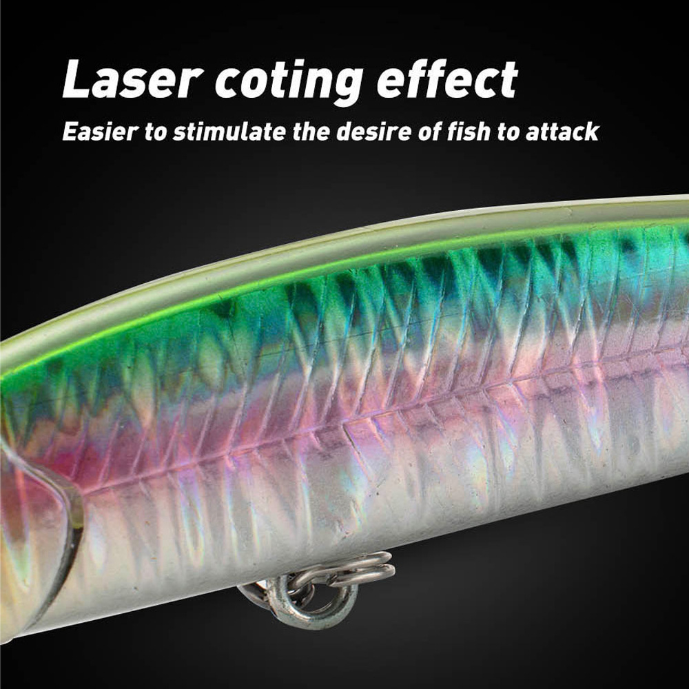 Tiro largo Luya lápiz peludo cebo falso Snipe rebordear pez bajo deforme pez Kui Bahía blanca lápiz sumergido 9,5 cm