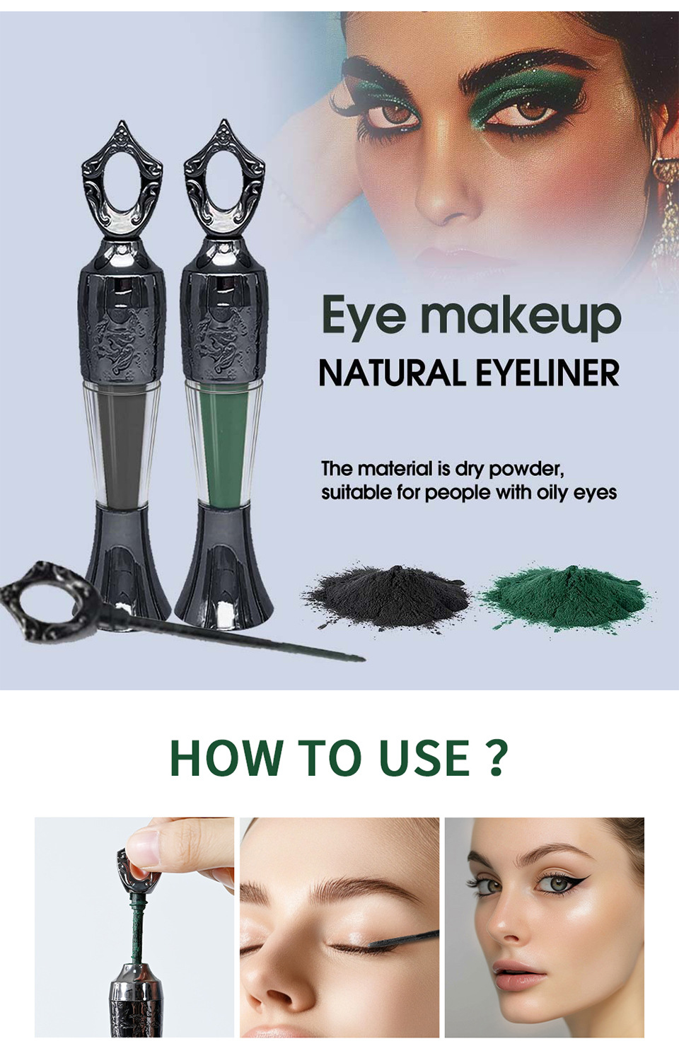 Lakerain Eye Powder, Egyptian-style eye powder undefined