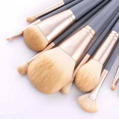 Pattern Blue Bridge 10-Piece Makeup Brush Set Beginner Eyeshadow Brush Powder Brush Foundation Soft Hair Beauty Tool Brushes