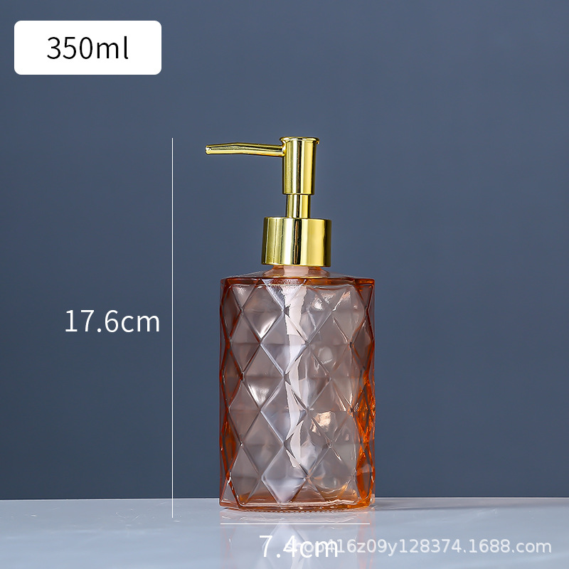 Patrón de diamante naranja 350ml