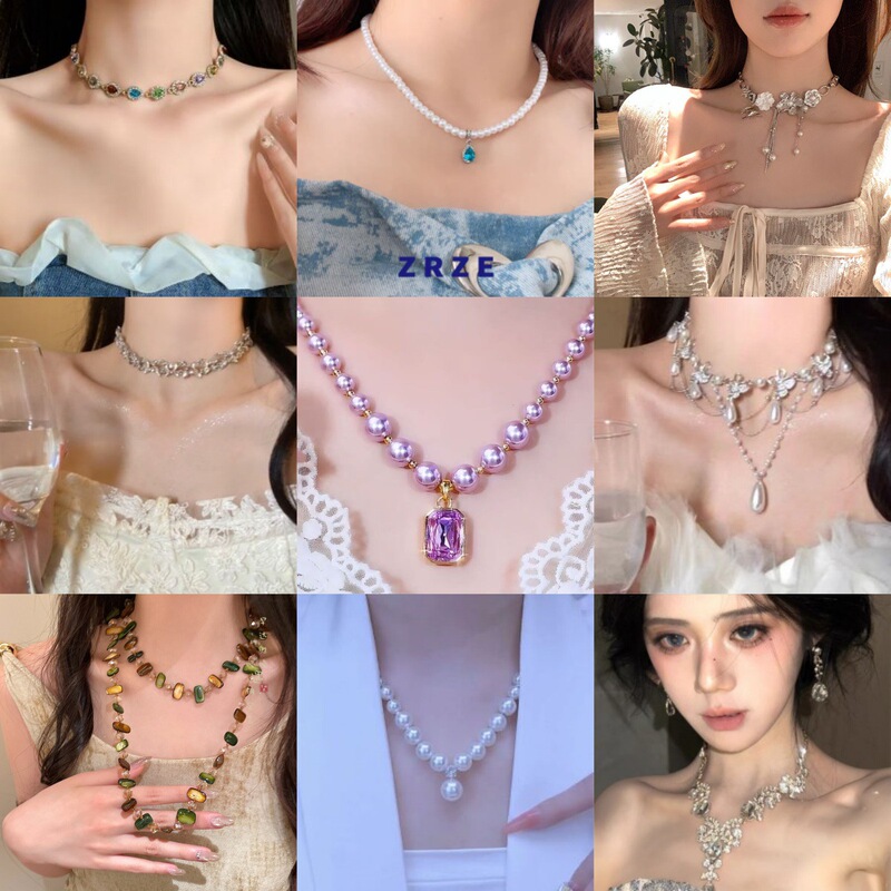 New Tassel Light Luxury Necklace Vacation Stacking Starfish Pearl Necklace Fresh Dopamine Colorful Y2K Clavicle Chain New Tassel Light Luxury Necklace Vacation Stacking Starfish Pearl Necklace Fresh Dopamine Colorful Y2K Clavicle Chain