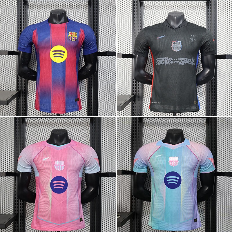 2526 Barcelona jersey player version special edition football shirt