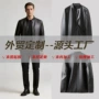 男式外贸宽松打样皮夹克