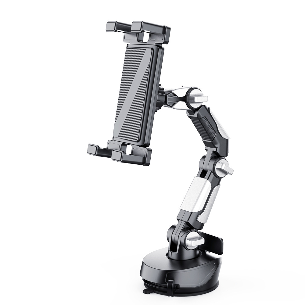 Cross-border suction cup waterfall adjustable rotatable car mobile phone holder multifunctional universal car tablet holder
