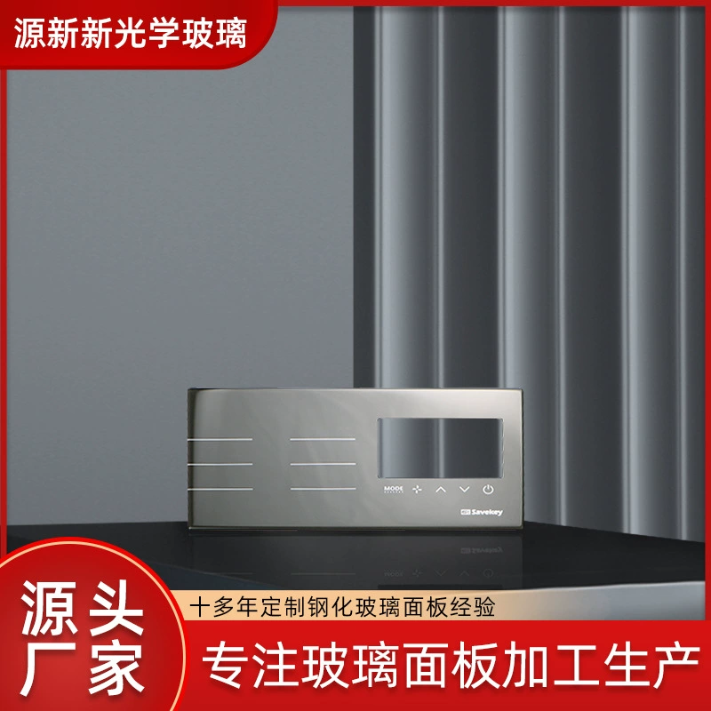 Фабрика оптом окно сенсорный переключатель управления стеклянная панель домашний дисплей управления закаленное стекло панель