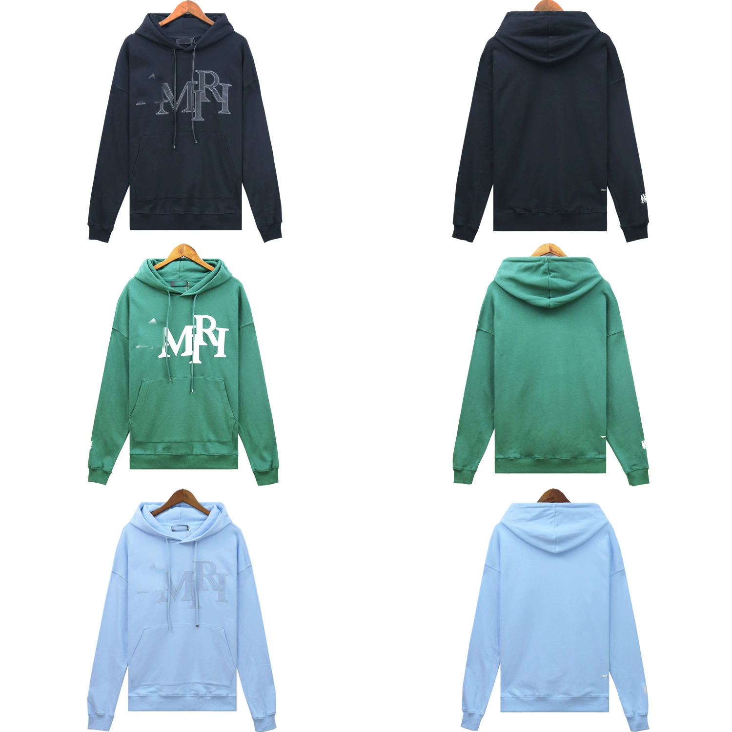 Реальная фотосессия с вышитым логотипом, хлопчатобумажная толстовка с капюшоном повседневная свободная мужская и женская свободная толстовка с капюшоном для мужчин и женщин осенью и зимой