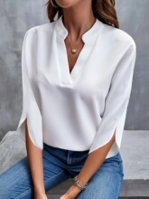 J 4273 Women's Loose Short Sleeve Shirt �����r�� �羳�W����