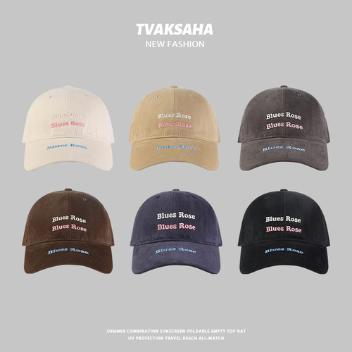 Big head baseball hat summer women's enlarged and deepened face small sun visor outdoor travel casual duck hat