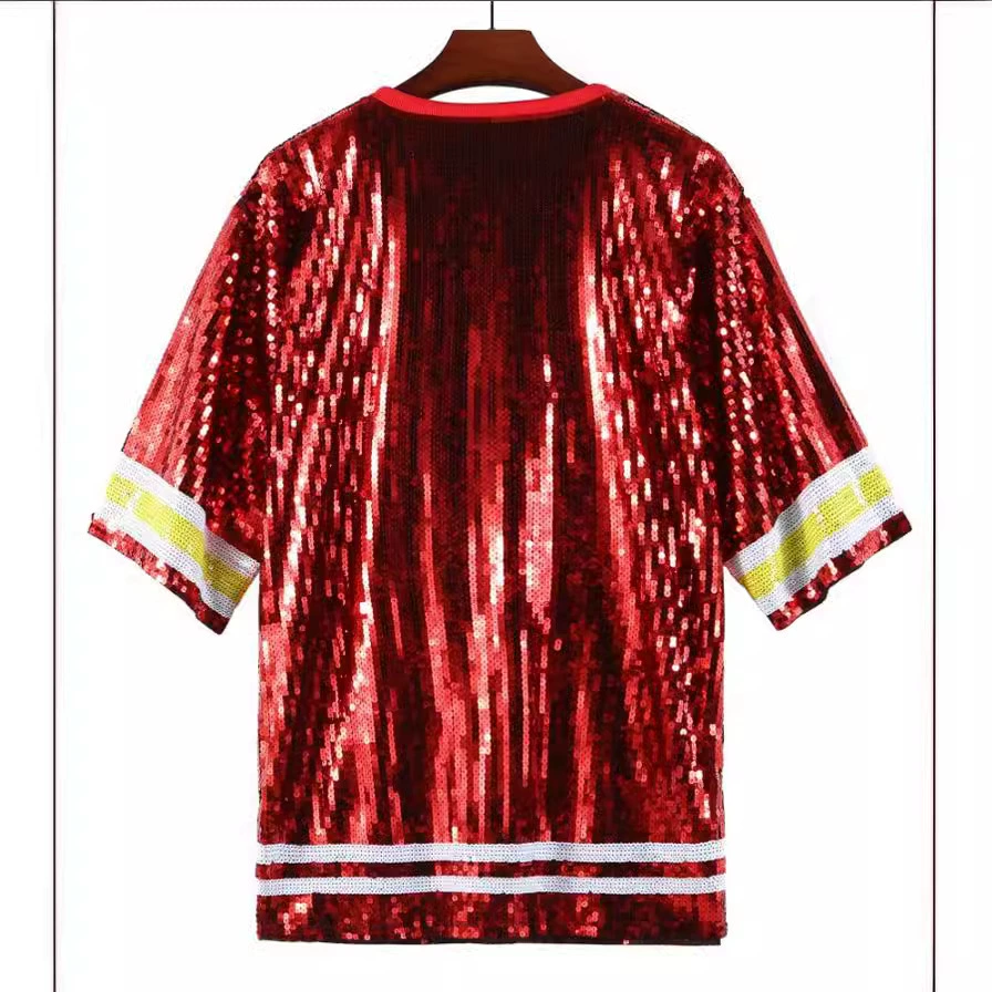 Quality uniform for rugby, nail sequins, European style, American version